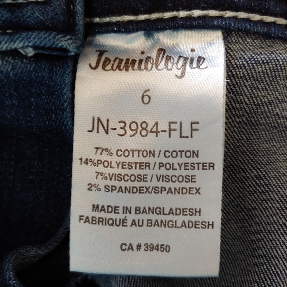 Jeaniologie Denim Overalls Skinny Fit Size 6 - Picture 16 of 16